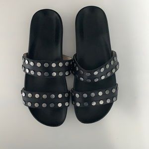 Retro vibe sandals, Nine West size 8